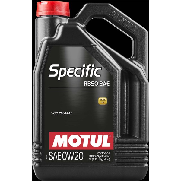 Motorolja Spec RBS0 0W-20 AE C5, 5L Motul 106045 MOTUL