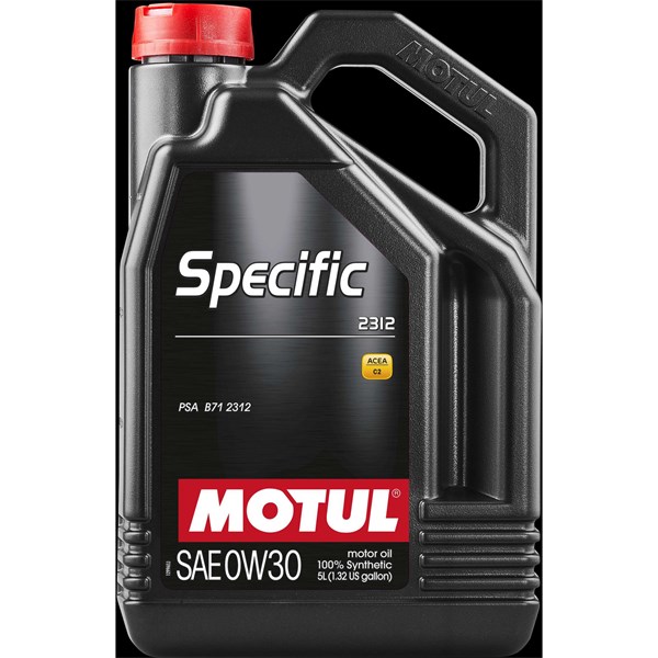 Motorolja SPEC 2312 0W30 DE C2, 5l Motul 106414 MOTUL Motorolja SPEC 2312 0W30 DE C2, 5l Motul 106414 MOTUL