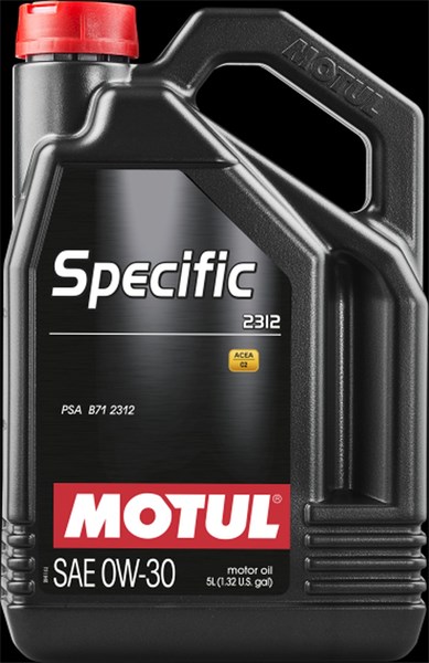Motorolja SPEC 2312 0W30 DE C2, 5l MOTUL MOTUL