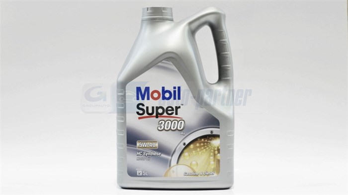 Motorolja Mobil Super 3000 X1 5W-40 A3/B4, 5l MOBIL