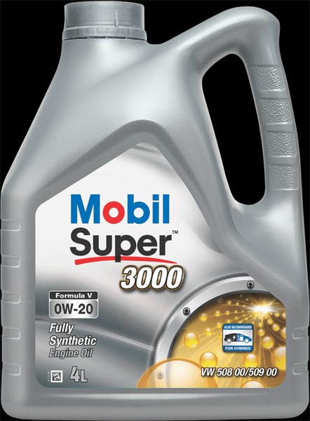 Motorolja Mobil Super 3000 Form V 0W-20 C5, 4L MOBIL