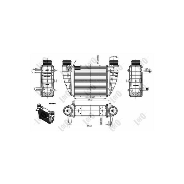 Intercooler ABAKUS Intercooler ABAKUS