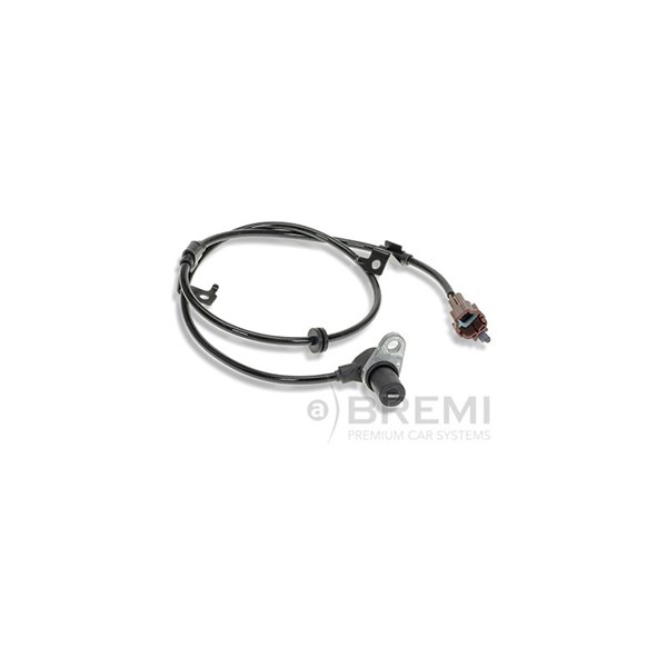 ABS-givare, Sensor, hjulvarvtal, Bakaxel vänster Bremi 51637 BREMI