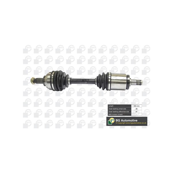 Drivaxel, framaxel vänster Bga DS0916L BGA