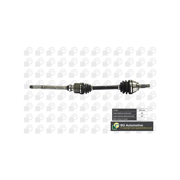 Drivaxel, framaxel höger Bga DS1408R BGA