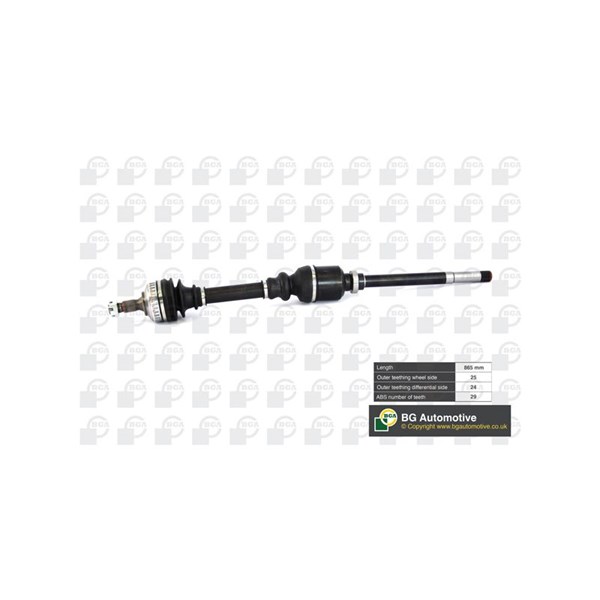 Drivaxel, framaxel höger Bga DS1409RA BGA