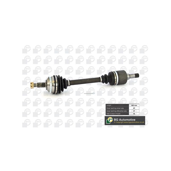 Drivaxel, framaxel vänster Bga DS1418L BGA