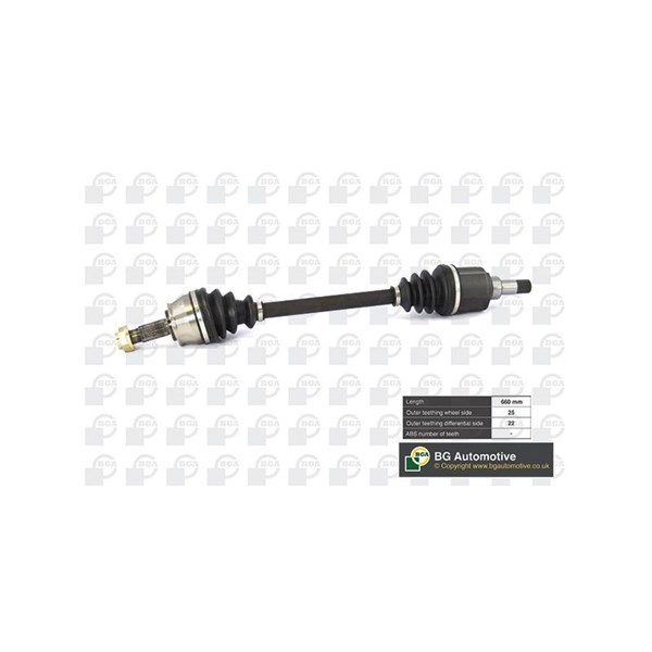 Drivaxel, framaxel vänster Bga DS1428L BGA