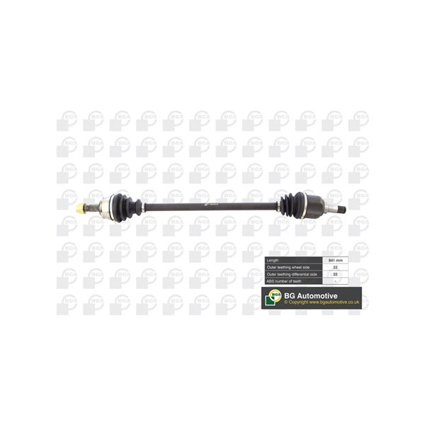 Drivaxel, framaxel höger Bga DS2201R BGA