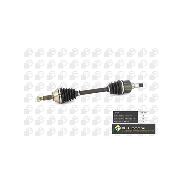 Drivaxel, framaxel vänster Bga DS2301L BGA