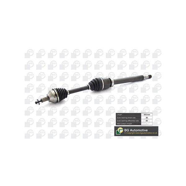 Drivaxel, framaxel höger Bga DS2332R BGA