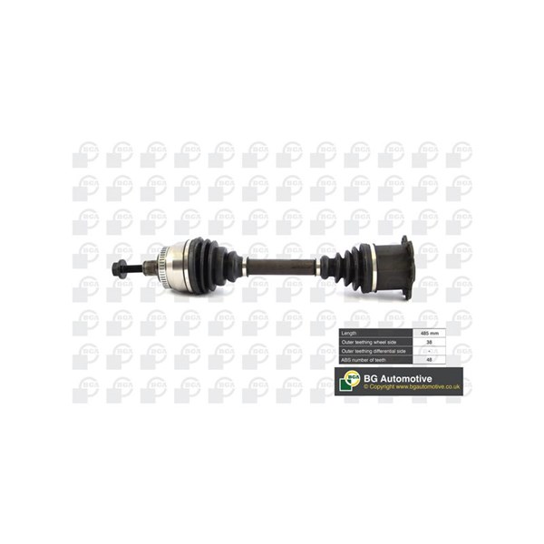 Drivaxel, framaxel höger, framaxel vänster Bga DS2333A BGA