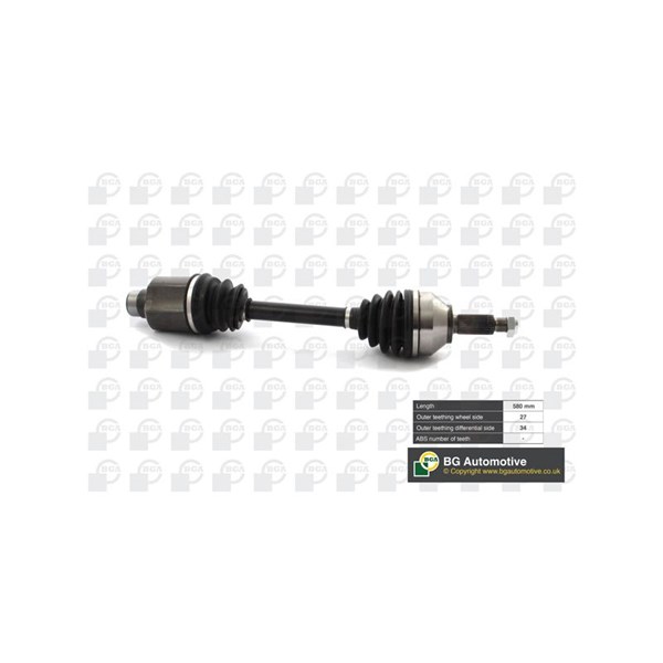 Drivaxel, framaxel höger Bga DS2357R BGA