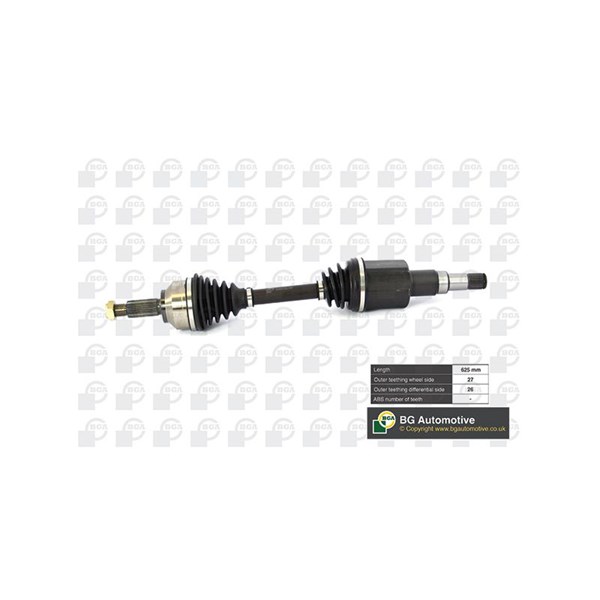 Drivaxel, framaxel vänster Bga DS3300L BGA