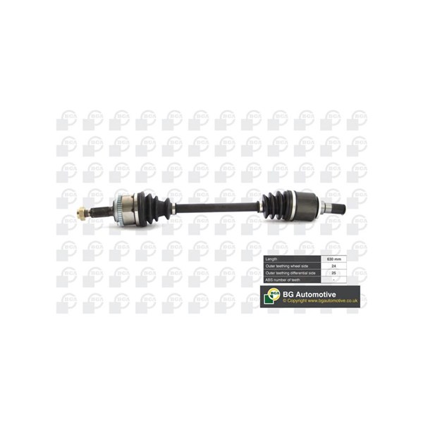 Drivaxel Kia Picanto I (sa), framaxel vänster Bga DS3604L BGA