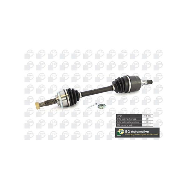 Drivaxel, framaxel vänster Bga DS6305LA BGA