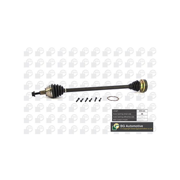 Drivaxel, framaxel höger Bga DS9634R BGA