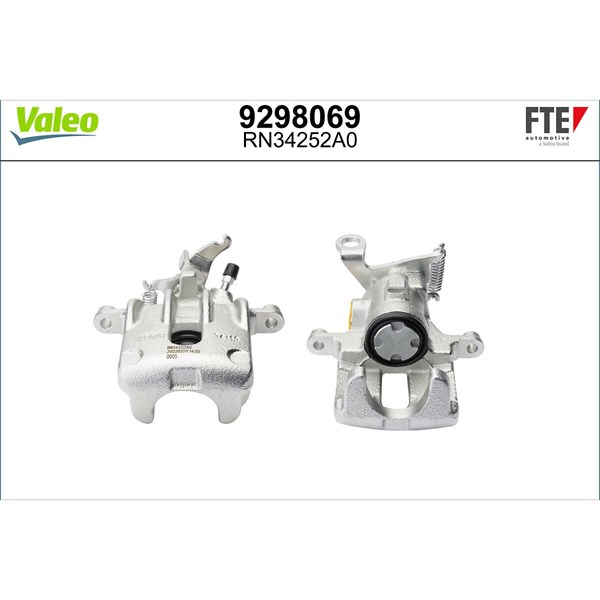 Bromsok, Bakaxel höger Fte 9298069 FTE
