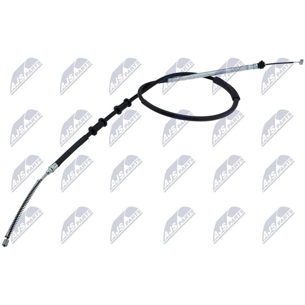 Vajer, parkeringsbroms, Vänster bak Nty HLR-FT-002 NTY