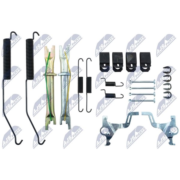 Tillbehörssats, bromsbackar, parkeringsbroms Nty HSR-NS-003 NTY