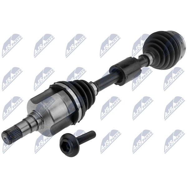 Drivaxel, framaxel vänster Nty NPW-BM-187 NTY Drivaxel, framaxel vänster Nty NPW-BM-187 NTY