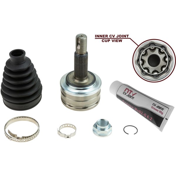 Drivknut, framaxel höger, framaxel vänster Nty NPZ-TY-105 NTY Drivknut, framaxel höger, framaxel vänster Nty NPZ-TY-105 NTY