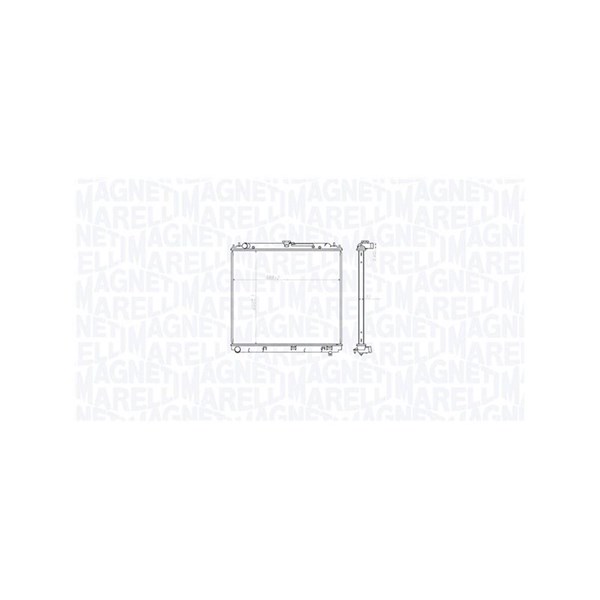 Kylare, motorkylning Magneti marelli 350213212800 MAGNETI MARELLI