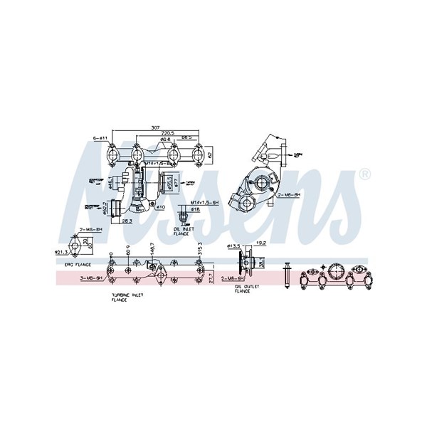 Turbo Nissens 93218 NISSENS