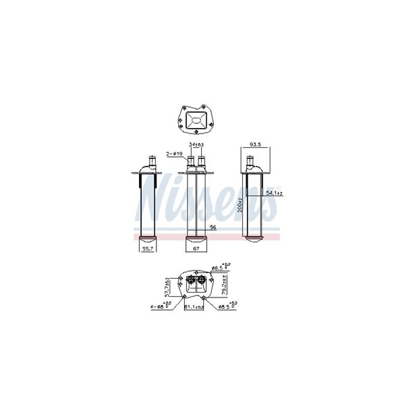 Intercooler Nissens 961221 NISSENS