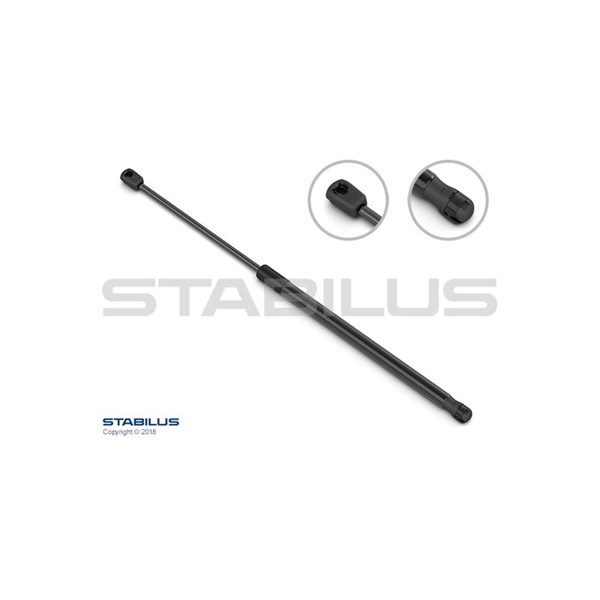 Gasfjäder, bagageutrymme, Tvåsidig Stabilus 635786 STABILUS