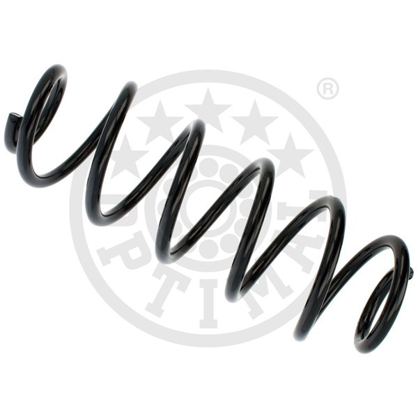 Spiralfjäder, Bakaxel
