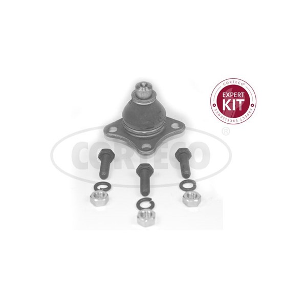 Kulled / Spindelled, framaxel höger, framaxel vänster, Nedre Cort CORTECO Kulled / Spindelled, framaxel höger, framaxel vänster, Nedre Cort CORTECO