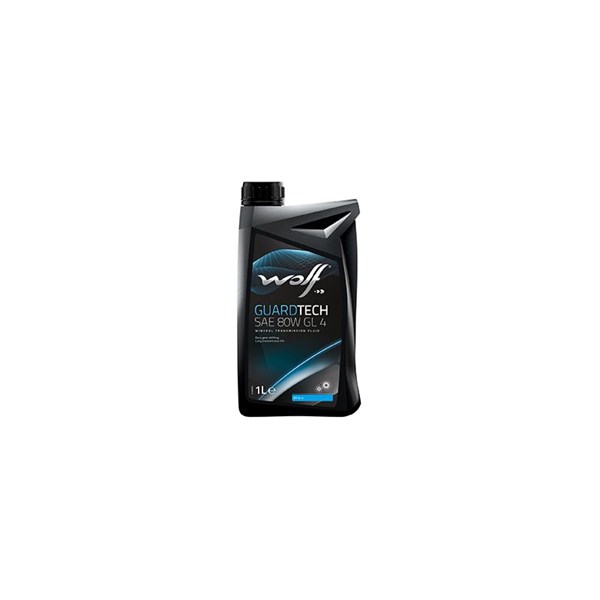 Växellådsolja WOLF Guardtech 80W GL 4, 1L WOLF