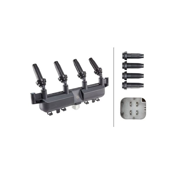 Tändspole 12V Hella 5DA 193 175-441 HELLA