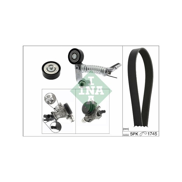 Vattenpump + spårremssats Ina 529 0319 30 INA