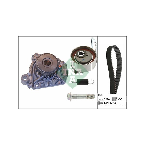 Kamremskit med vattenpump Ina 530 0506 31 INA