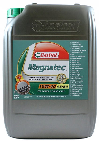 Motorolja Castrol Magnatec 10W-40 A3/B3 A3/B4, 20L CASTROL