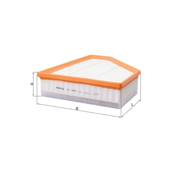 Luftfilter Mahle LX 1640 MAHLE