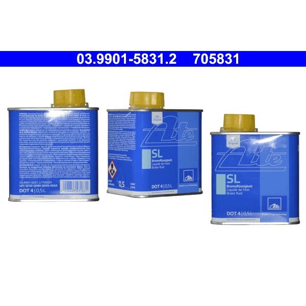 Bromsvätska SL DOT 4 500ml ATE ATE