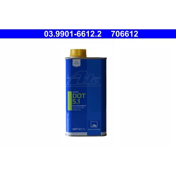 Bromsvätska Super DOT 5.1 1L ATE ATE Bromsvätska Super DOT 5.1 1L ATE ATE