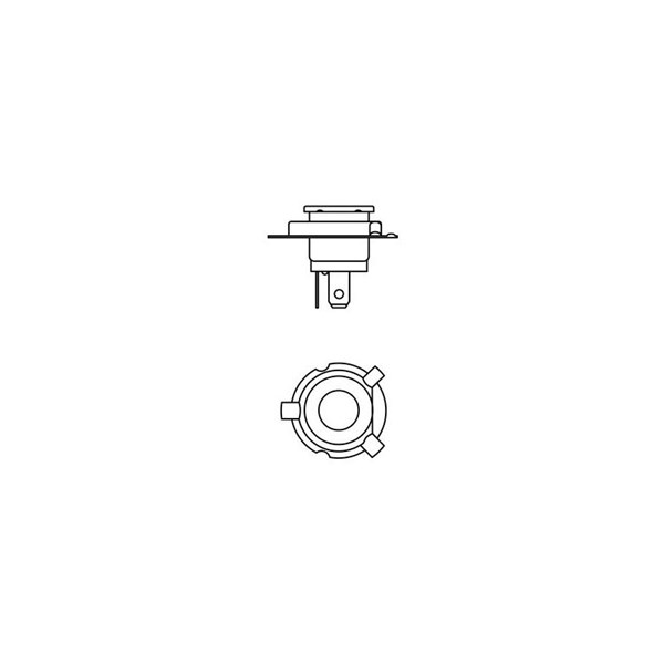 Halogenlampa BOSCH Pure Light WSPU43t-3 12V Bosch 1 987 302 092 BOSCH