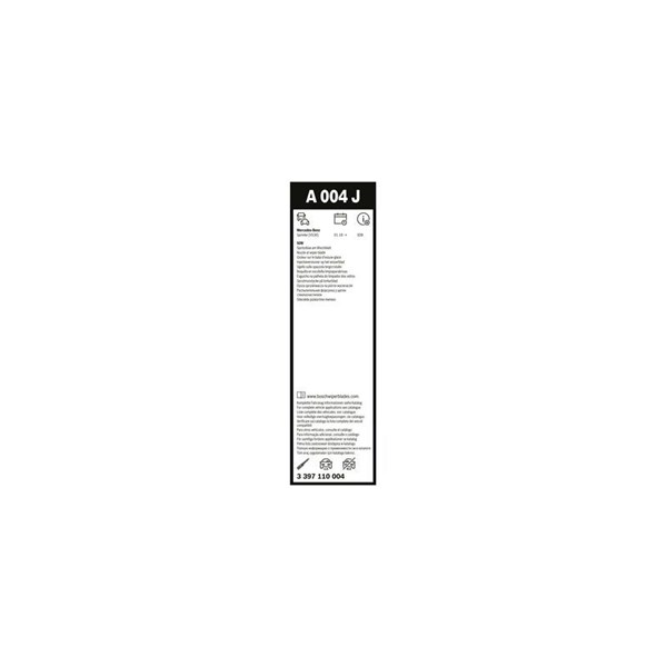 Torkarblad, Fram Bosch 3 397 110 004 BOSCH Torkarblad, Fram Bosch 3 397 110 004 BOSCH