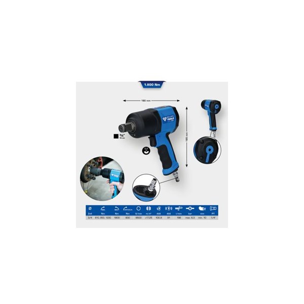 Mutterdragera (tryckluft), Universal Ks tools BT160200 KS TOOLS