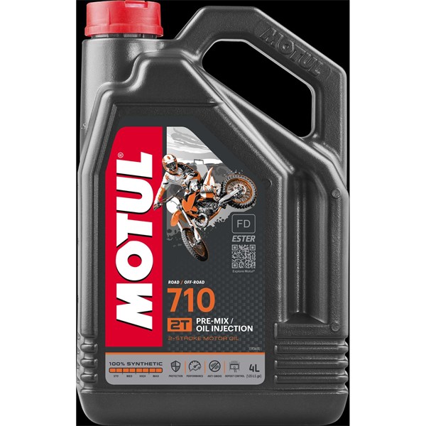 MC Motorolja Motul 710 2T, 4L, Universal MOTUL