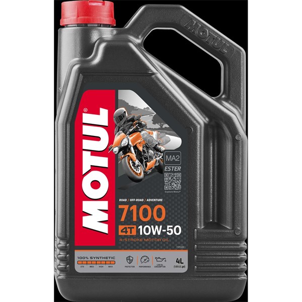 Motorolja MOTUL 7100 10W-50 4T. 4L, Universal Motul 104098 MOTUL