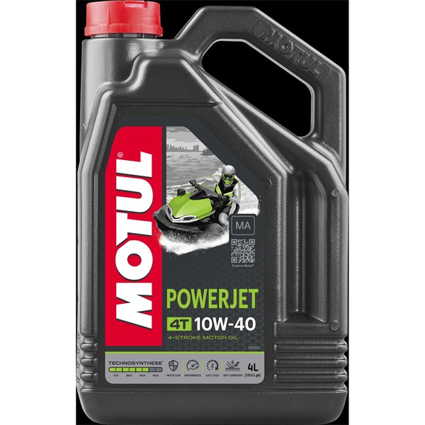 Motorolja Motul Powerjet 4T 10W-40, 1L, Universal Motul 105874 MOTUL