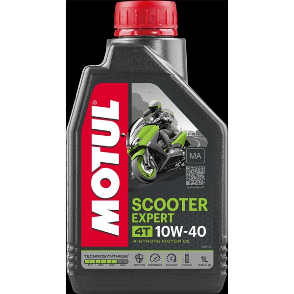 MC Motorolja Scooter Expert 4T 10W-40, 1L, Universal Motul 105960 MOTUL