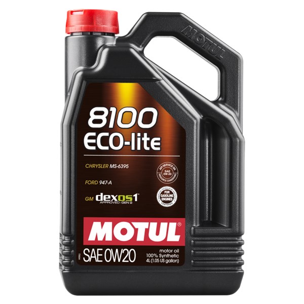 Motorolja MOTUL 8100 ECO-LITE 0W-20, 4L MOTUL