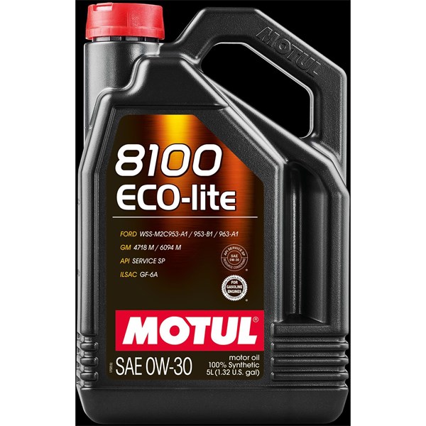 Motorolja Motul 8100 ECO-LITE 0W-30, 5L, Universal Motul 110889 MOTUL