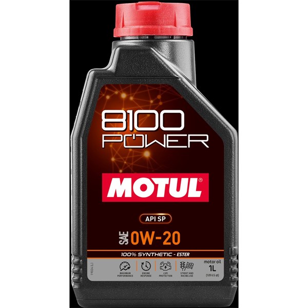Motorolja Motul 8100 POWER 5W-20, 1L, Universal Motul 111798 MOTUL